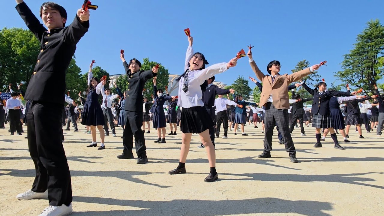 新入生歓迎フェスティバル2025 群舞 「開幕宣言」 - YouTube