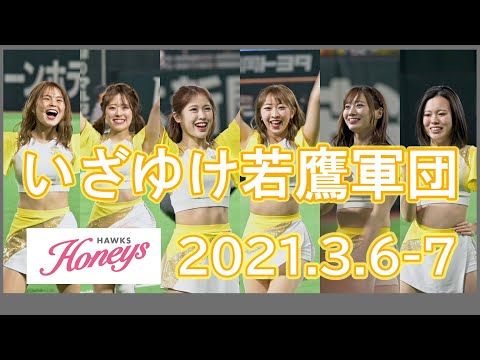 ハニーズ: いざゆけ若鷹軍団 2021.3.6-7 - YouTube