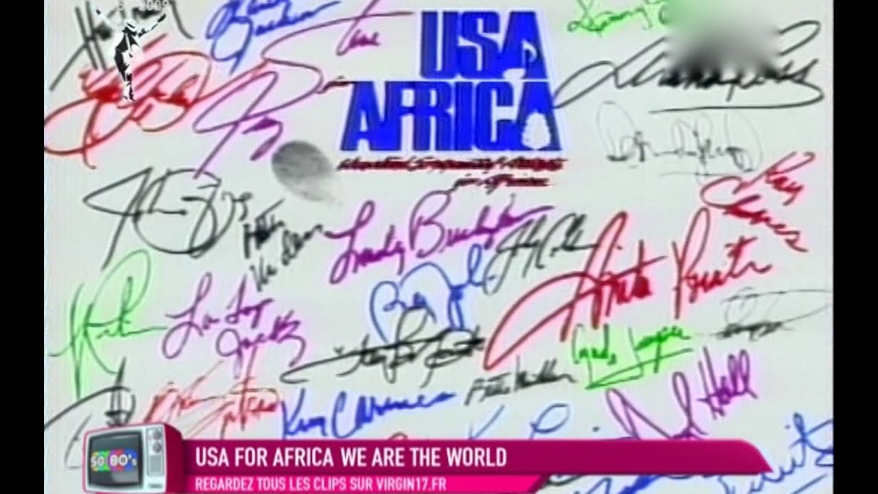 USA For Africa - We Are The World (1985) - YouTube
