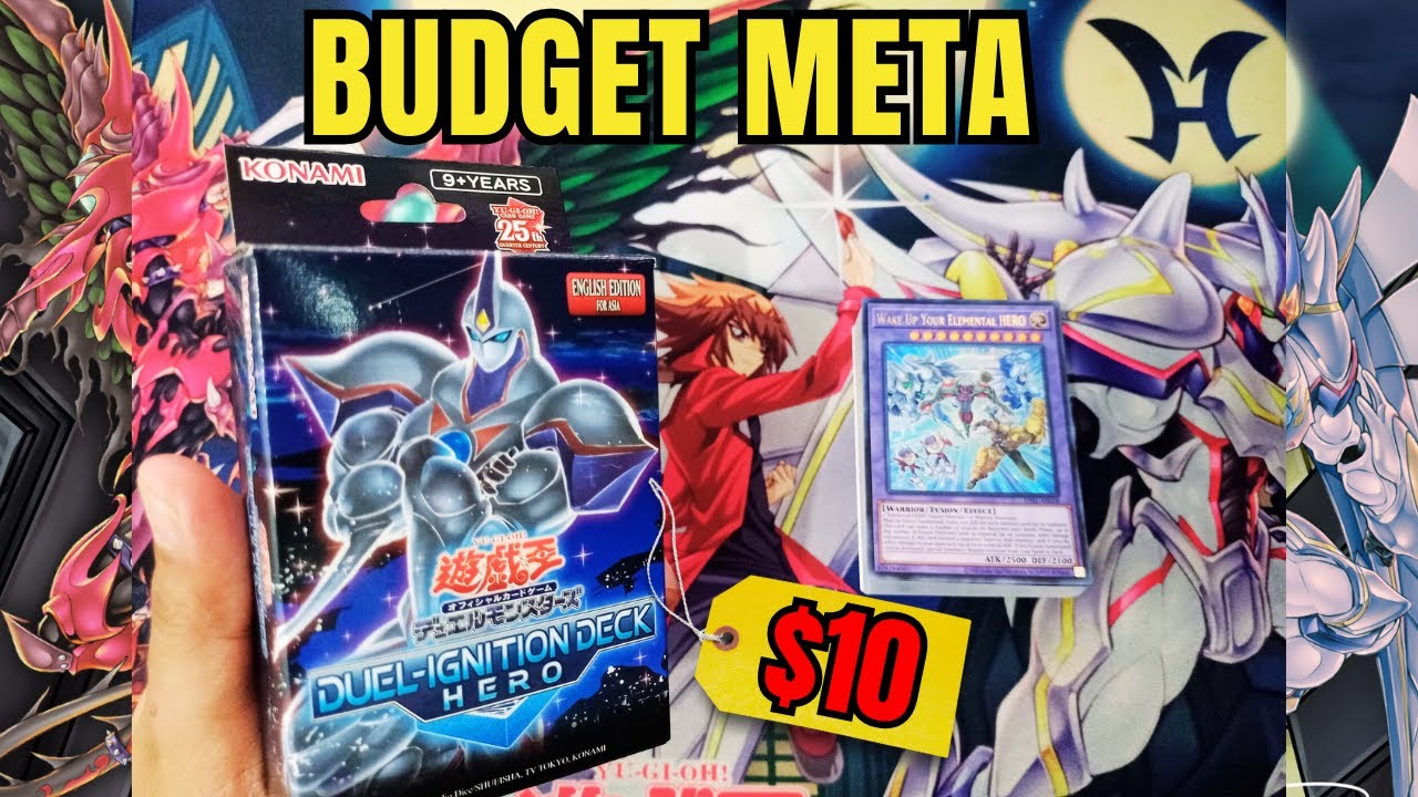 UNBOXING of NEW Ignition HERO Deck! Meta under $10??? Yu-Gi-Oh
