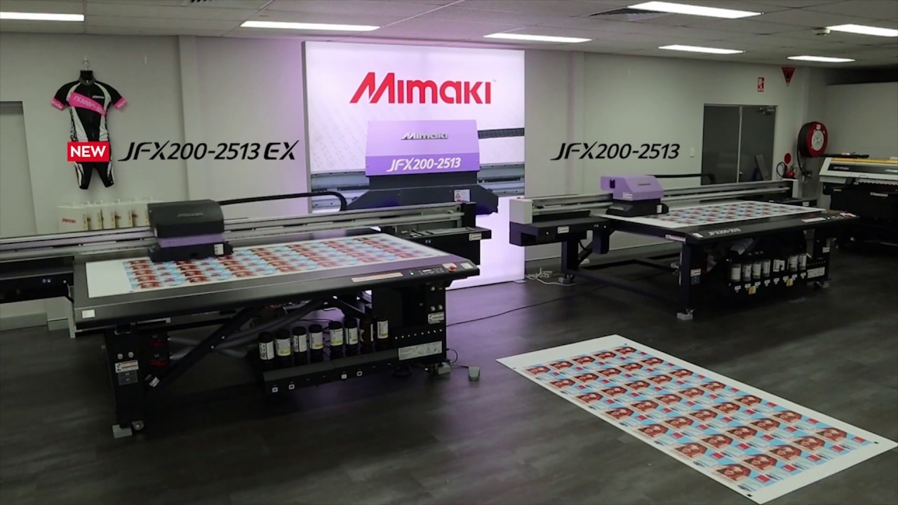 1 YEAR WARRANTY Mimaki JFX200-2513EX Wide Format UV Flatbed