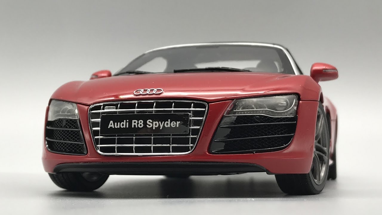 Audi R8 Spyder 1st Generation(2009) Kyosho 1:18 Diecast Model Car