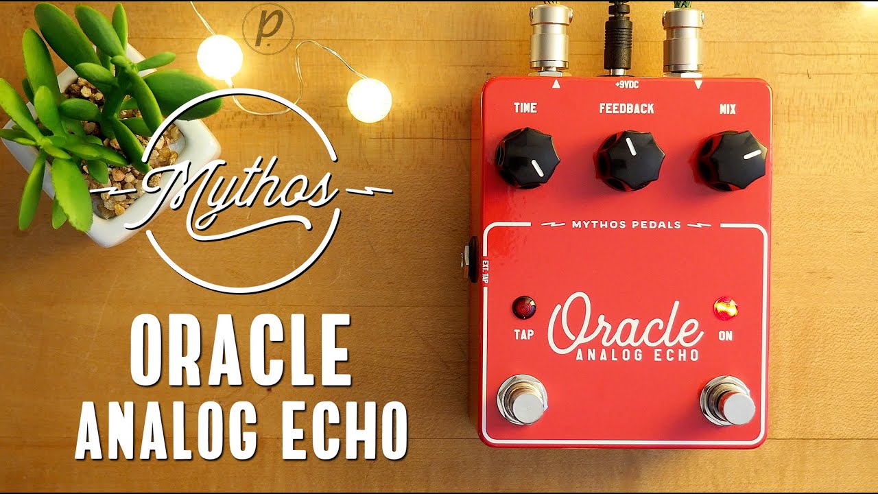 Mythos Pedals Oracle Analog Echo - YouTube
