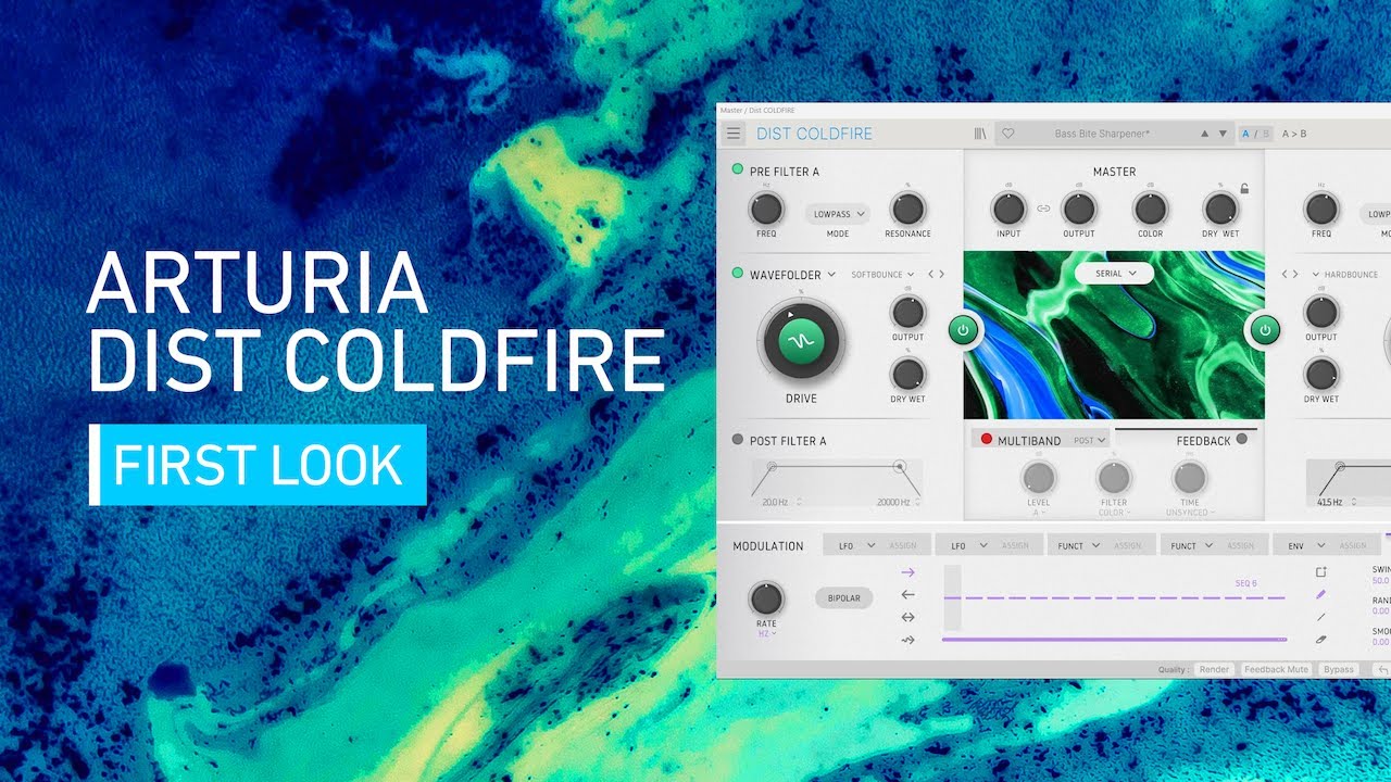 Arturia Dist Coldfire - FIRST LOOK! 😲🔥 - YouTube