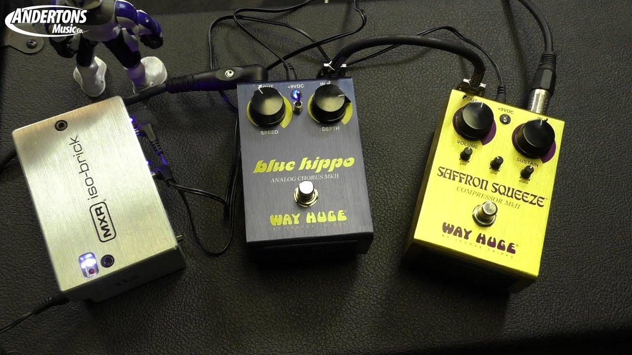 Way Huge Blue Hippo Chorus & Saffron Squeeze Compressor Demo - YouTube