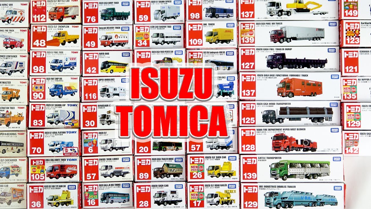 Complete set of 54 Tomica 