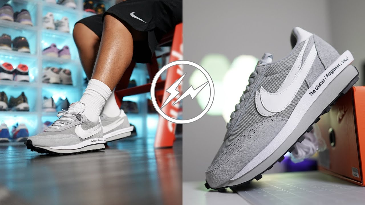 Sacai X Fragment LD Waffle 'Light Smoke Grey' Review & On Foot