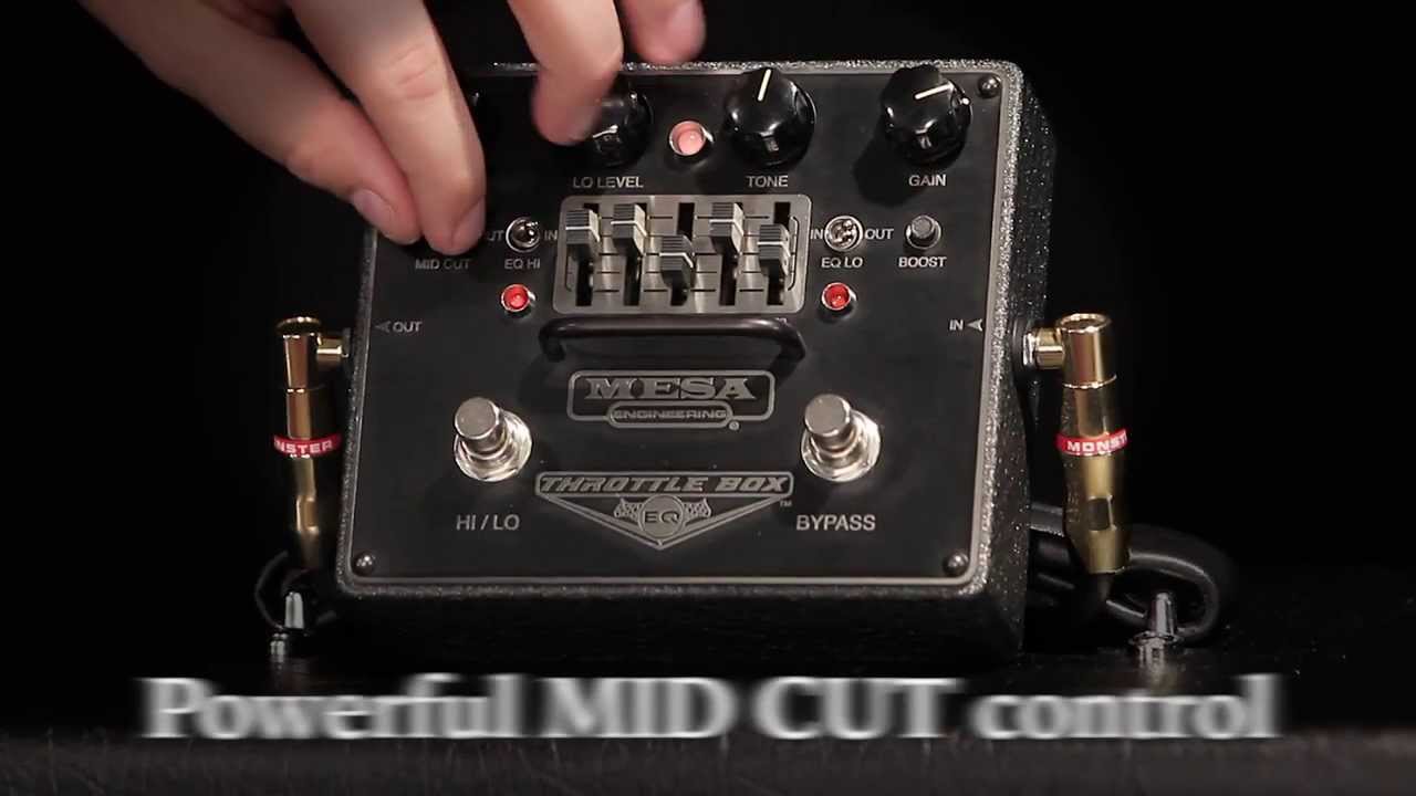Mesa Boogie Throttle Box EQ -- 6 String Modern Heavy Gain - YouTube