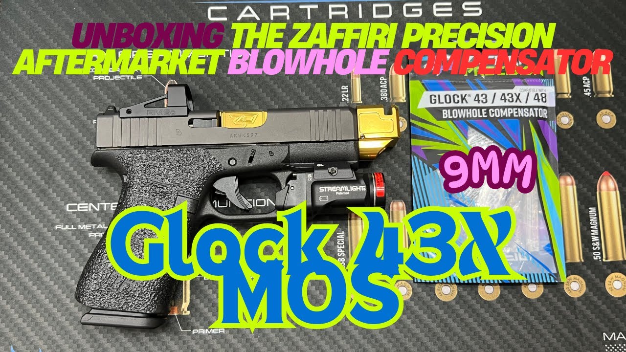 Unboxing the Zaffiri Precision BlowHole Compensator- Glock 43X MOS