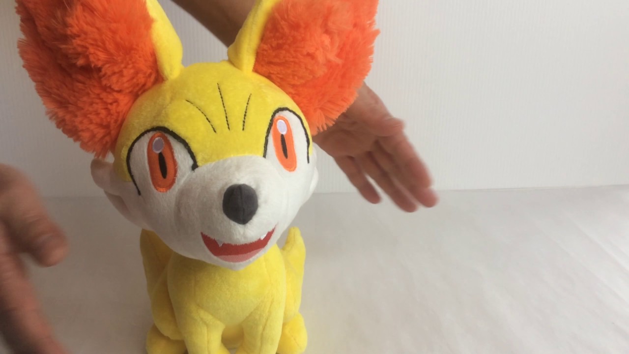 Pokemon Fennekin Talking Plush Doll Fokko ポケットモンスター