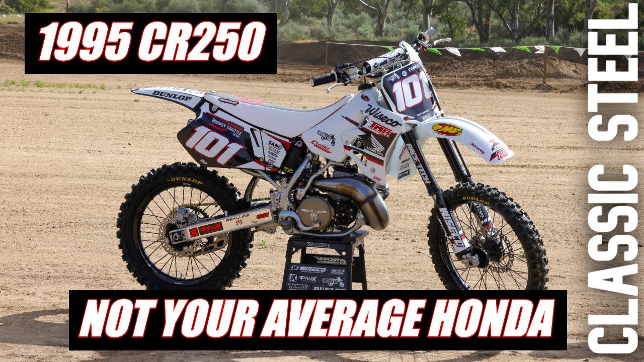 1 of 5 1995 HONDA CR250 Bike Build! | Classic Steel - YouTube