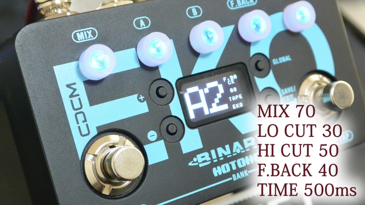 HOTONE | BINARY EKO | ディレイ・エフェクター | 製品情報