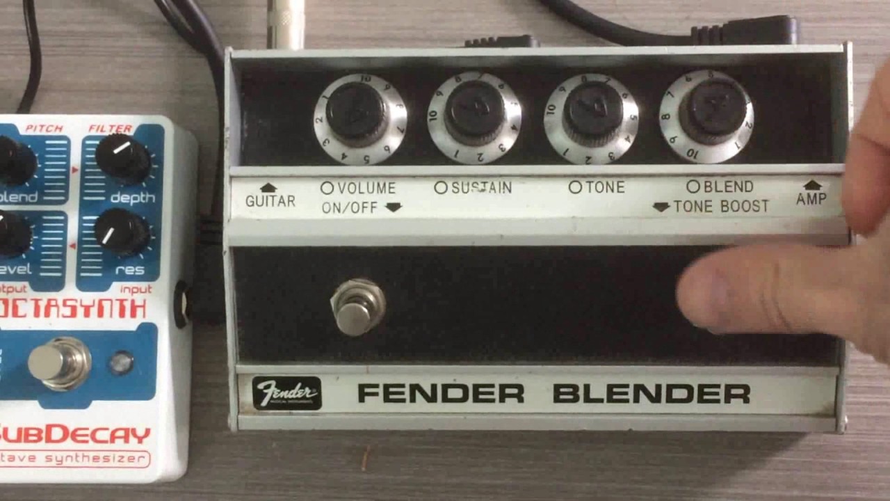 The Fender Blender - A TPG Funky Find! - YouTube