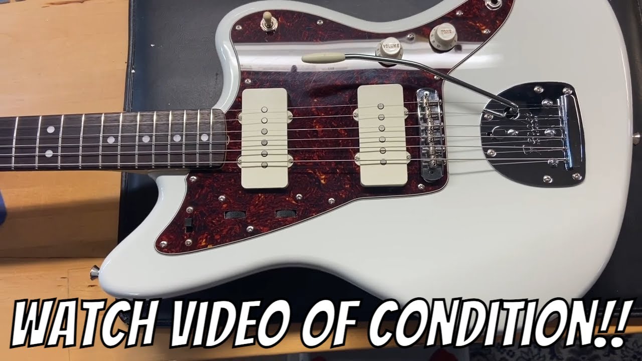 2022 Fender Japan Traditional II 60s Jazzmaster Olympic White