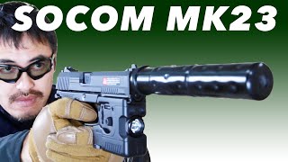 東京マルイ ソーコム MK23 フルセット 固定スライド ガスガン レビュー