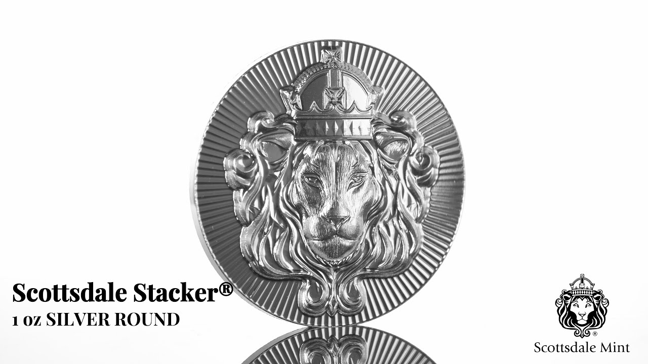 Scottsdale Stacker® 1 oz Silver Round | Scottsdale Mint