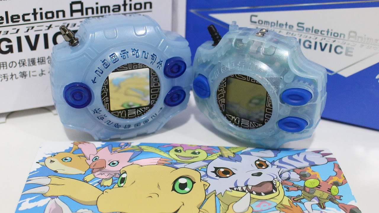 Unboxing-Complete Selection Animation DIGIVICE w/tag-Digimon tri