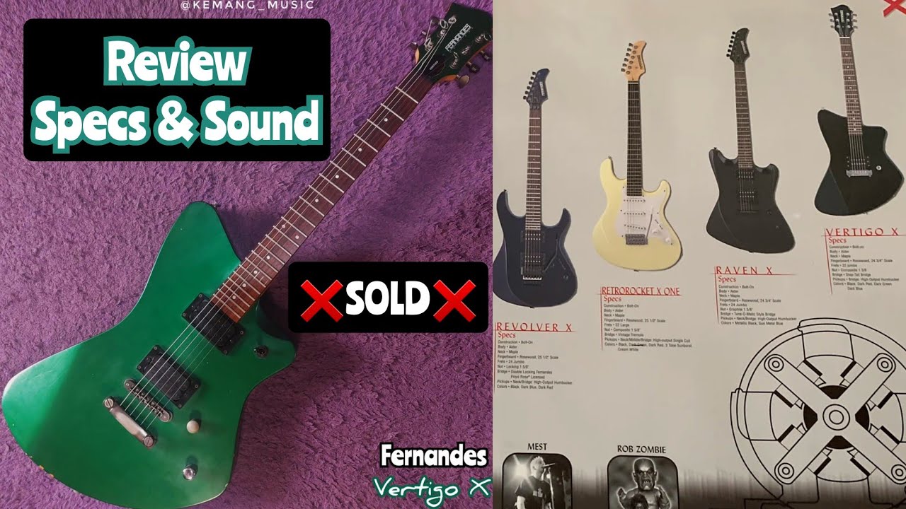 FERNANDES VERTIGO X #fernandesvertigo #fernandesvertigox