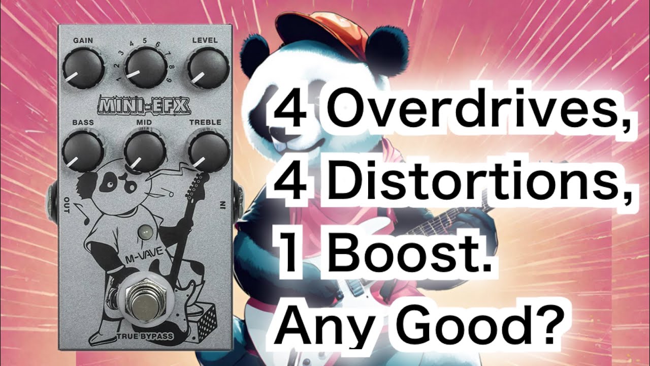 M-Vave Mini-EFX: A $20 Dirt Pedal With 9 Voicings - YouTube