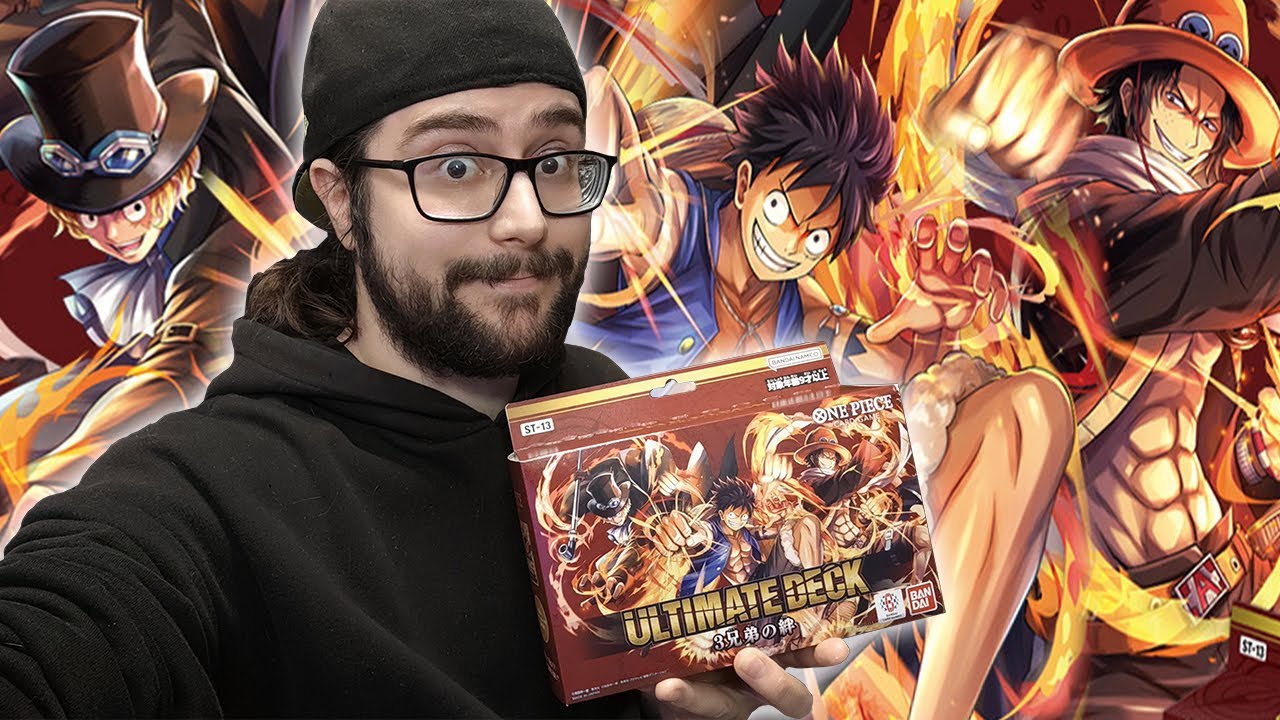 The Three Brothers - ST13 Ultimate Deck | Unboxing - One Piece