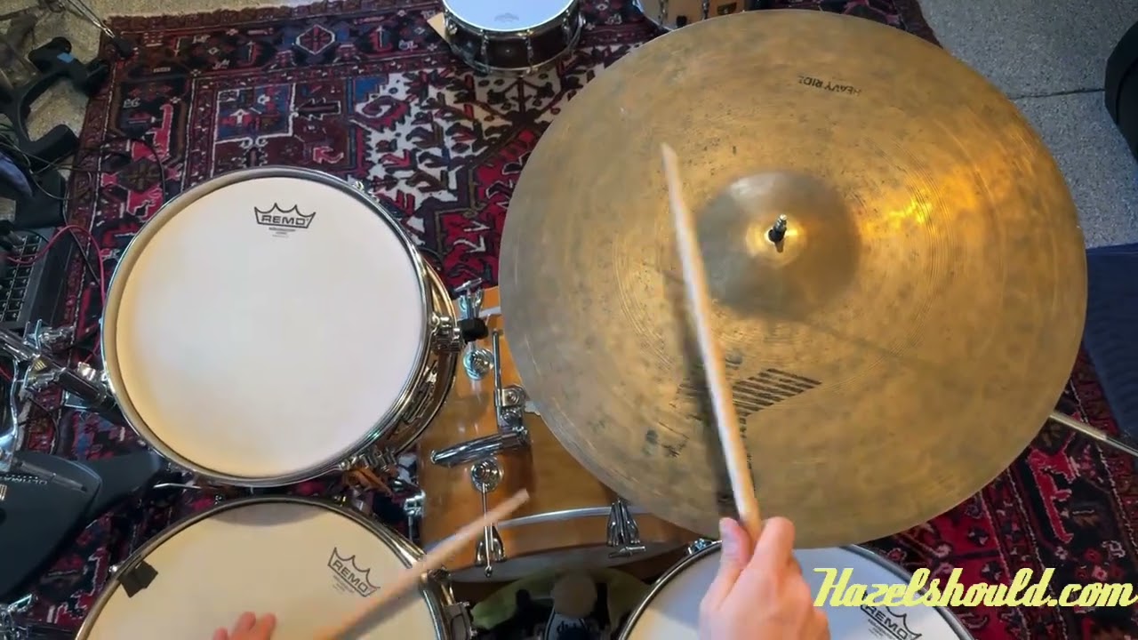 Vintage Zildjian EAK K Heavy Ride 20” 2794 g - YouTube