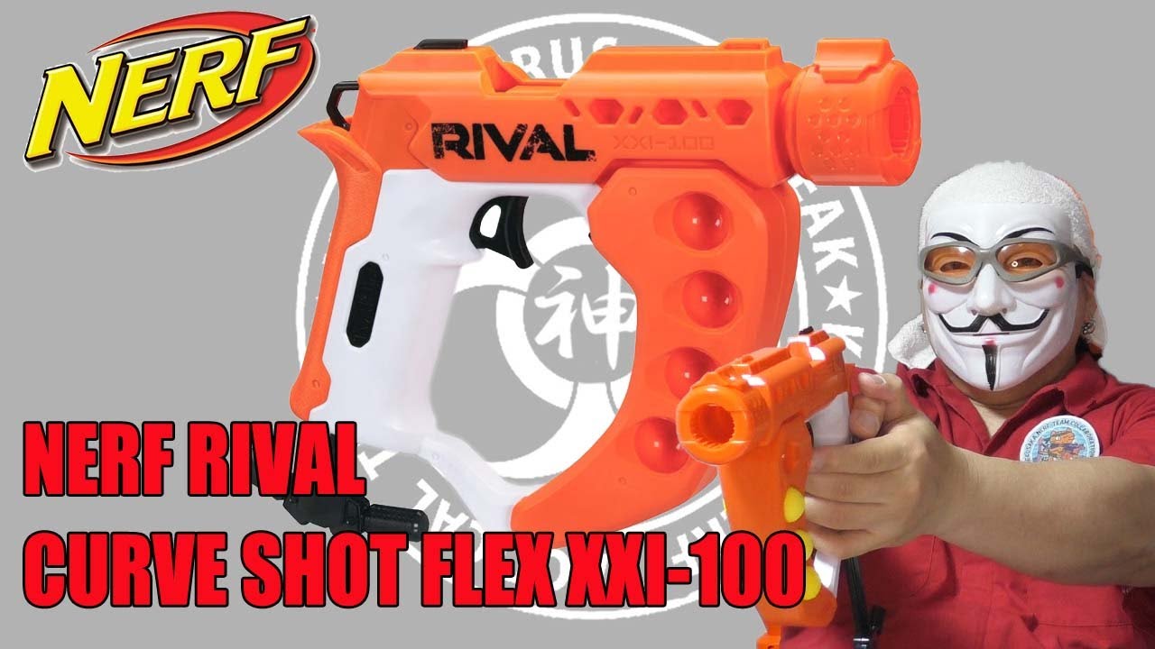 神ナフチャンネル Vol.14 「NERF Rival Curve Shot Flex XXI-100