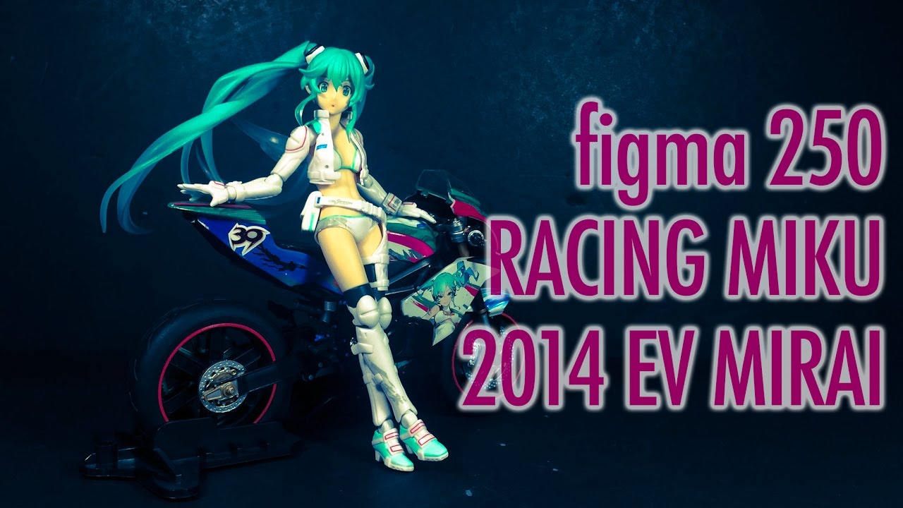 Figma Racing Miku 2014: EV Mirai ver. + EX:RIDE TT-Zero 13 Kai