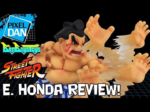 Street Fighter E. Honda TNC-08 BigBoysToys Figure with Display