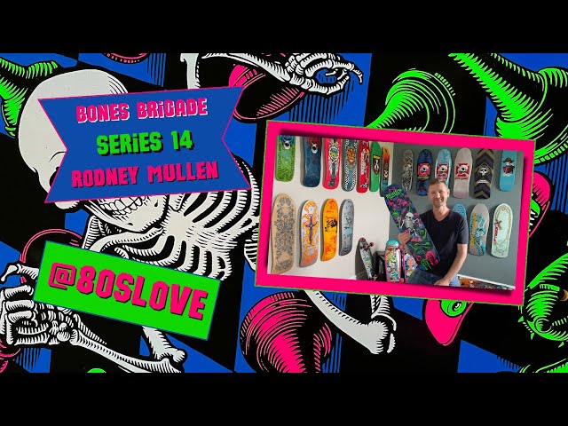 Powell Peralta Bones Brigade Series 14 'Blacklight' Rodney Mullen