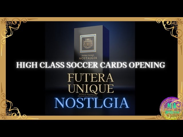 サッカーカード開封】FUTERA UNIQUE NOSTLGIA【vol.1】 - YouTube