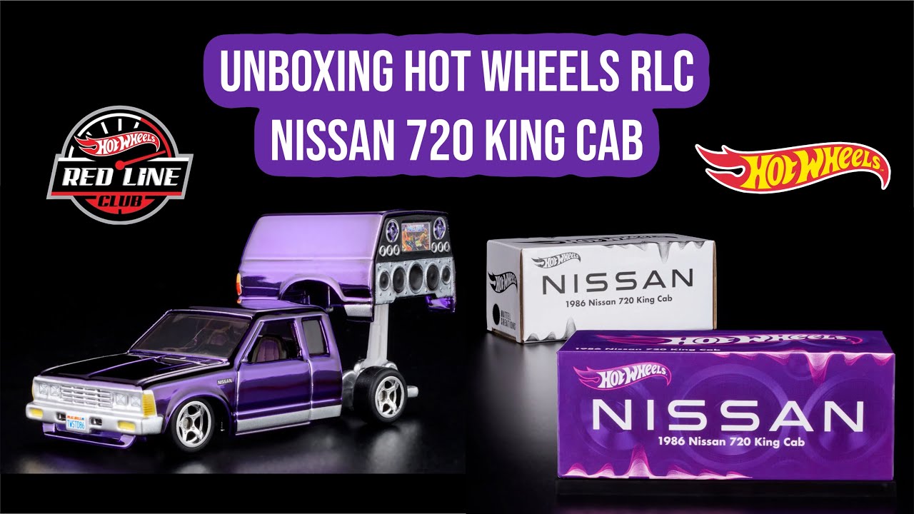 Unboxing Hot Wheels RLC 1986 Nissan 720 King Cab - YouTube