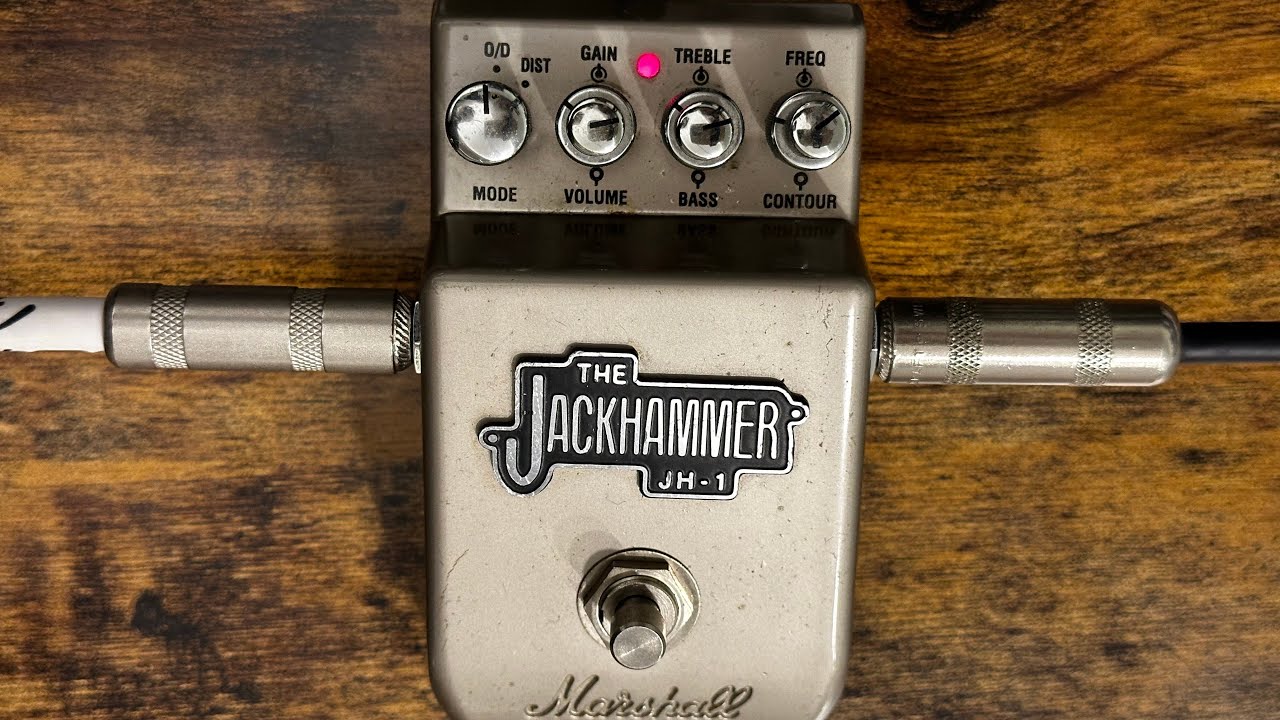 エレキチェロによるエフェクター検 Vol.3 MARSHALL「JH-1 JACKHAMMER