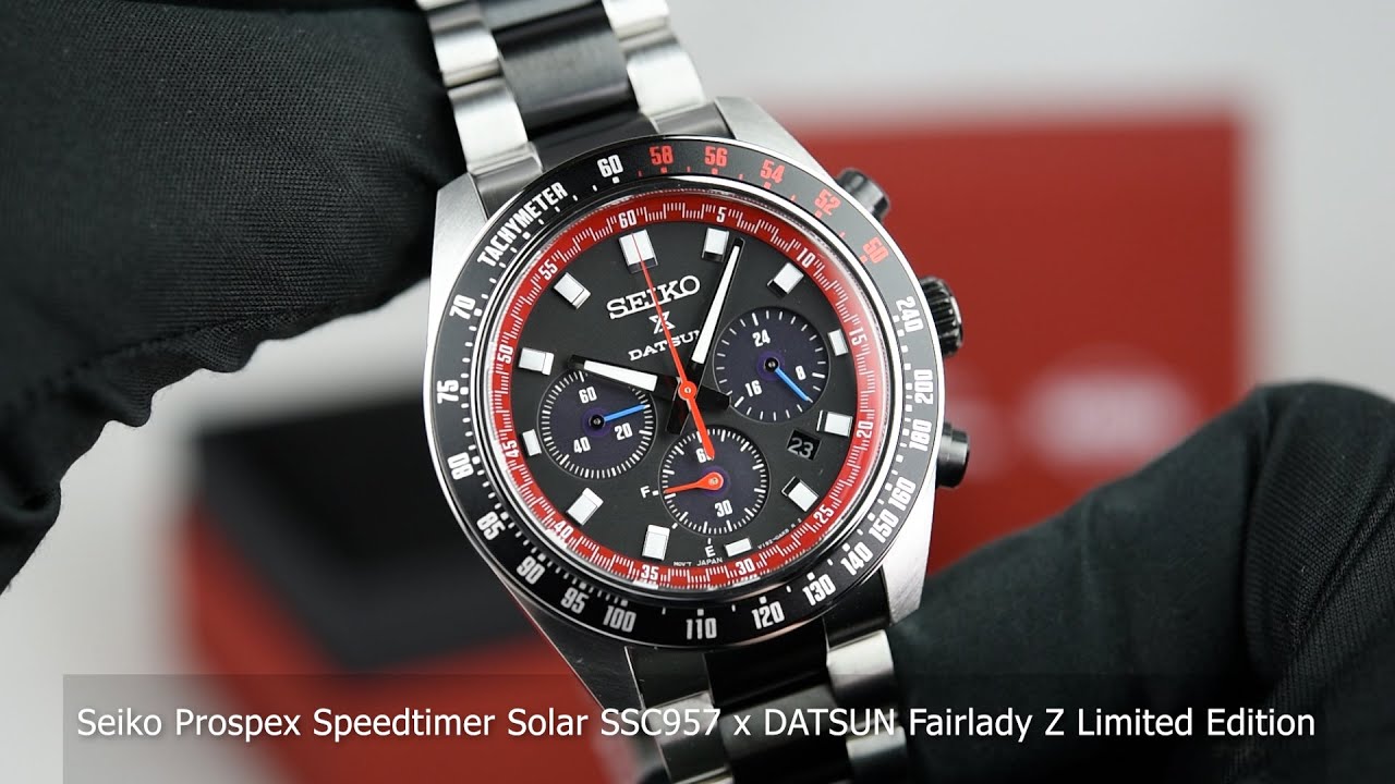 Seiko Prospex Speedtimer SSC937 SSC937P1 European Limited Edition