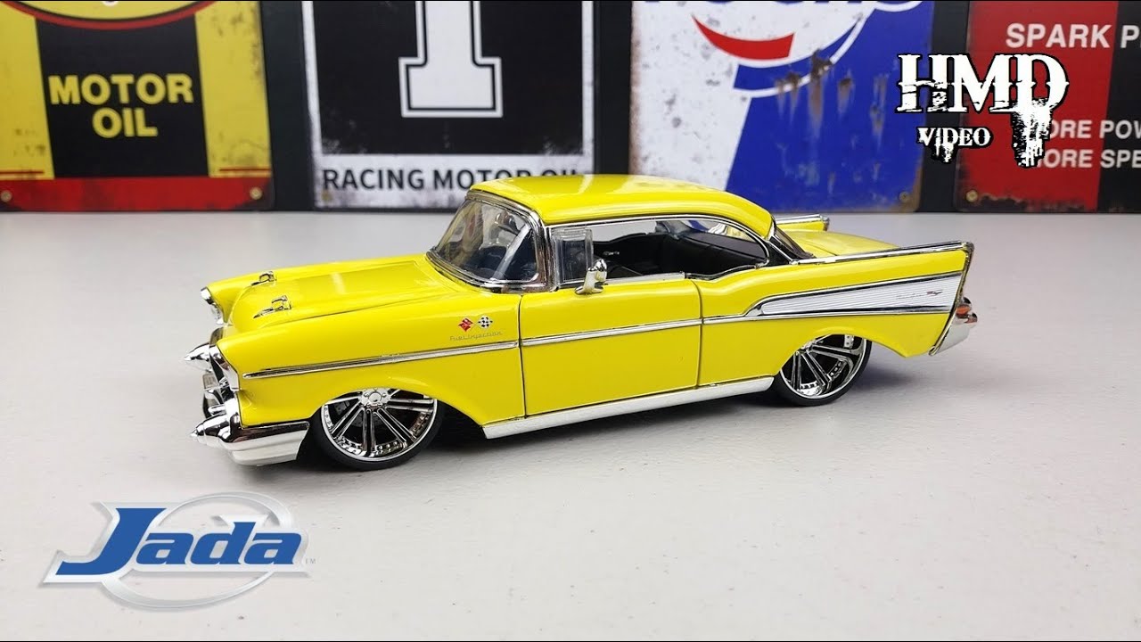 1957 Chevrolet Bel Air, Jada - Big Time Muscle, 1:24 Diecast Car