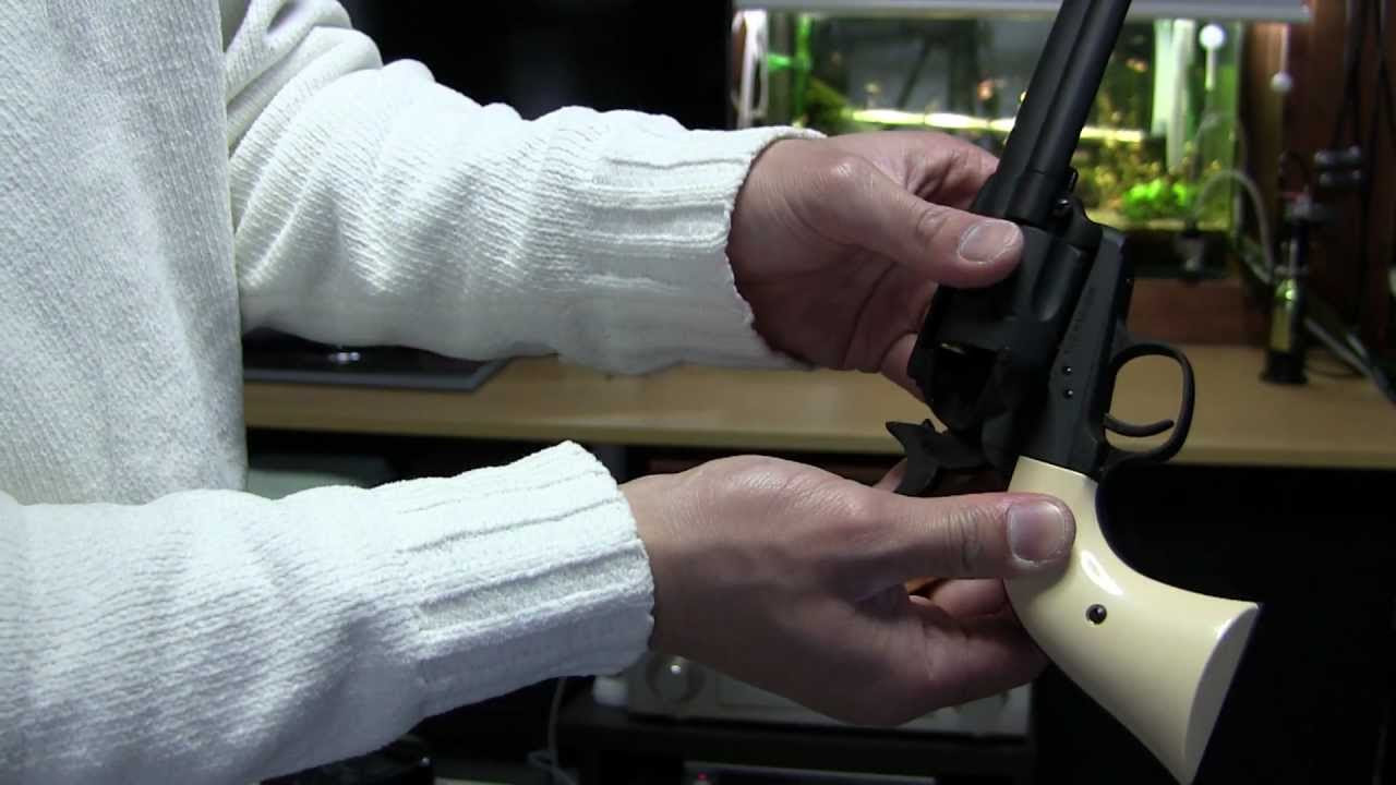 マルシン S.A.A.45 PEACE MAKER Xカートリッジ 【エアガン紹介】 - YouTube