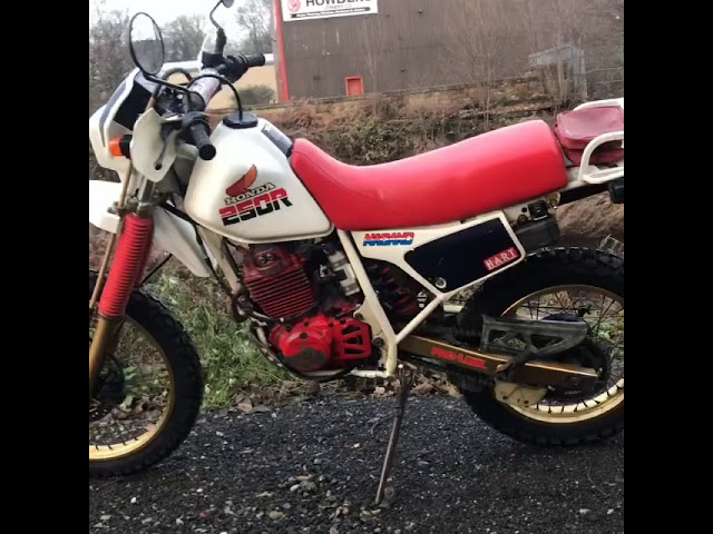 1985 Honda XLR250R MD16 - YouTube