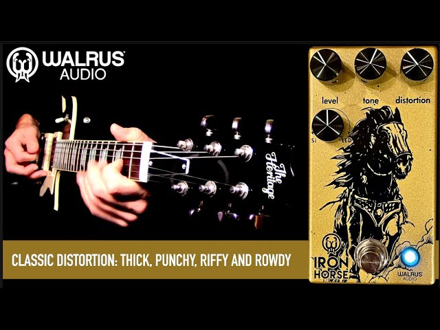 Walrus Audio Iron Horse V3 - YouTube