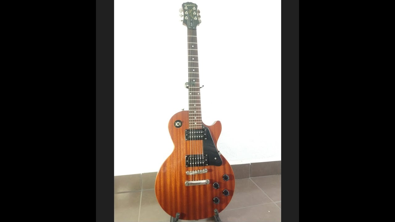 Epiphone Les Paul Studio Worn Brown - Review - YouTube