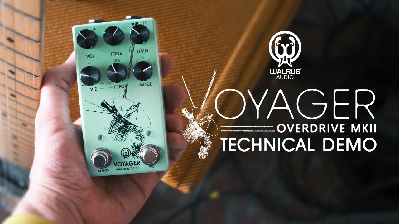 Voyager Preamp/Overdrive MKII | WALRUS AUDIO