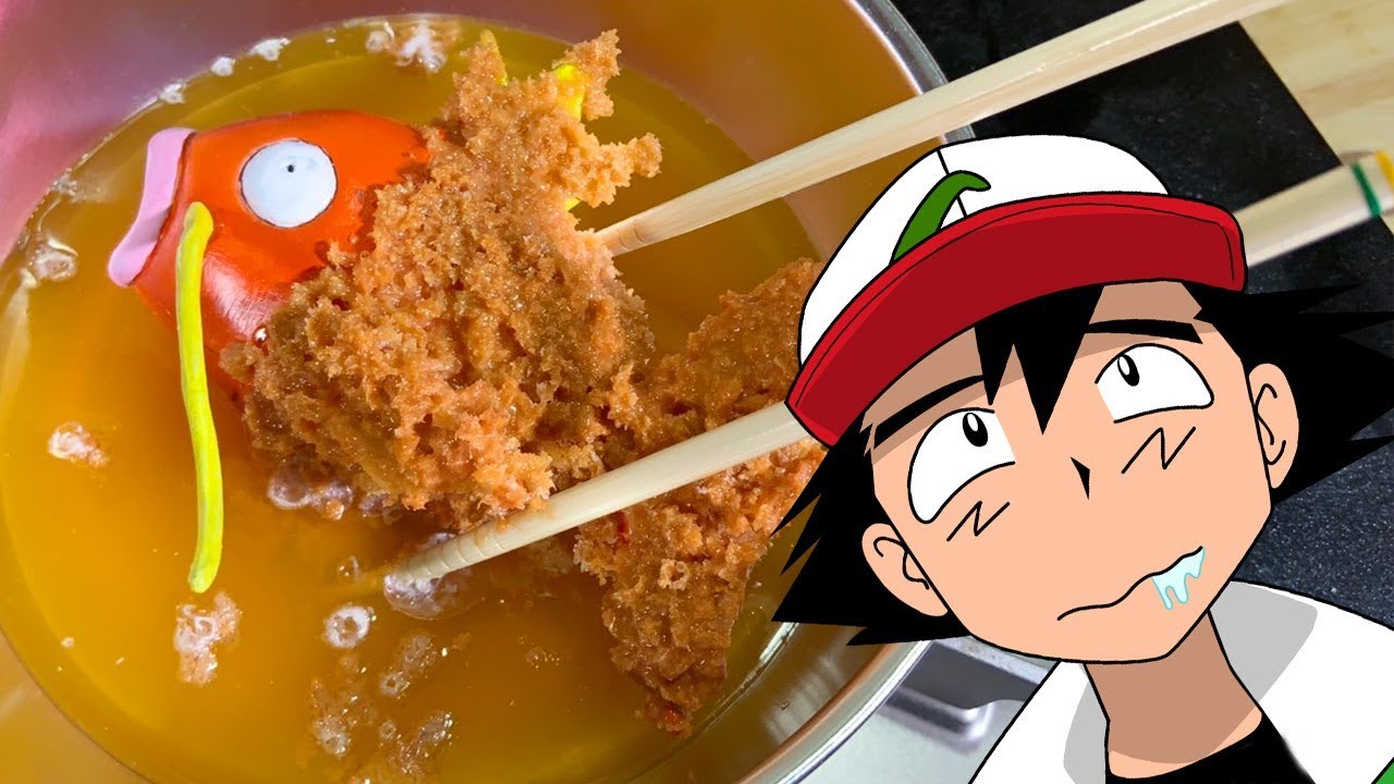 Food Samples】Made Deep Fried Koi King Satoshi Would Love