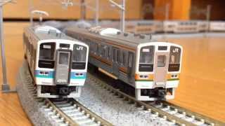 KATO 211系3000番台 長野色・湘南色 Nゲージ - YouTube