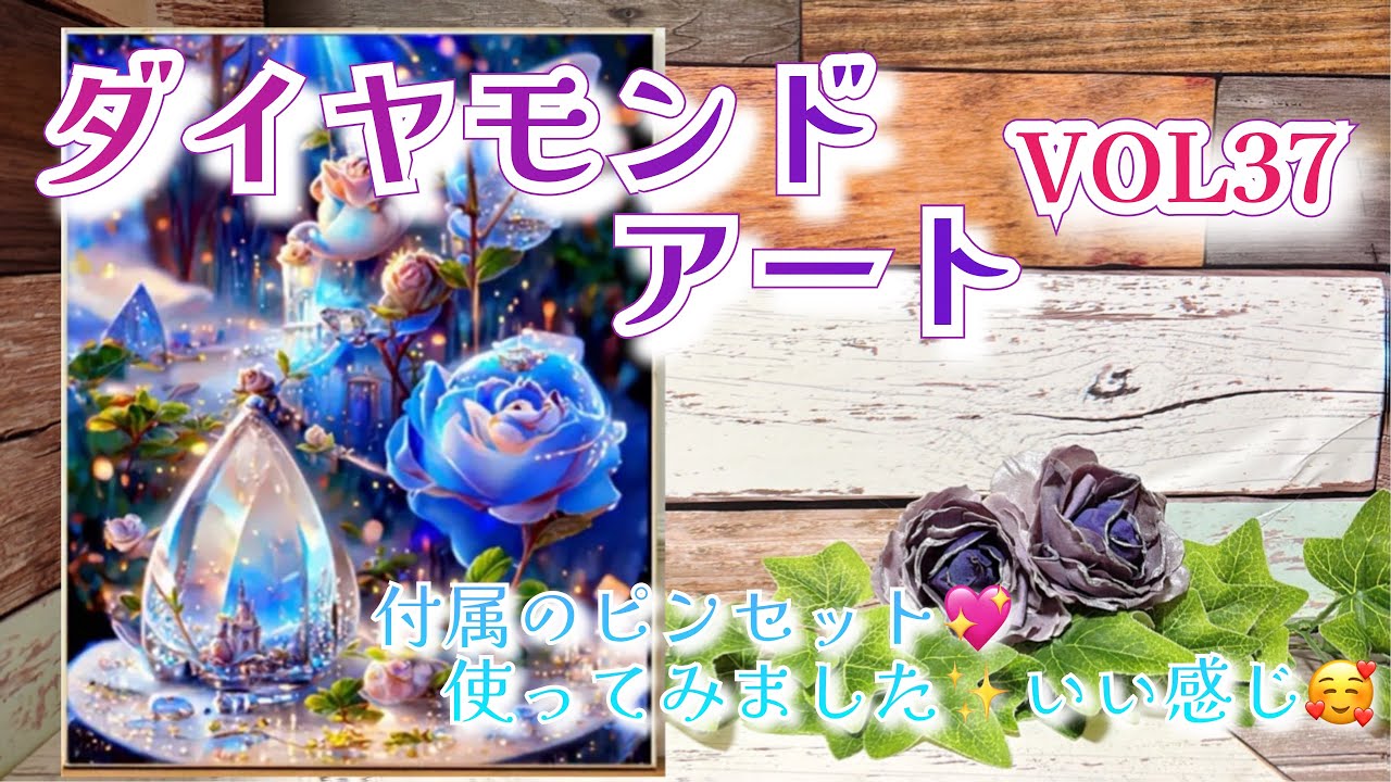 ダイヤモンドアート】ダイヤモンドアートVOL37💎付属のピンセット