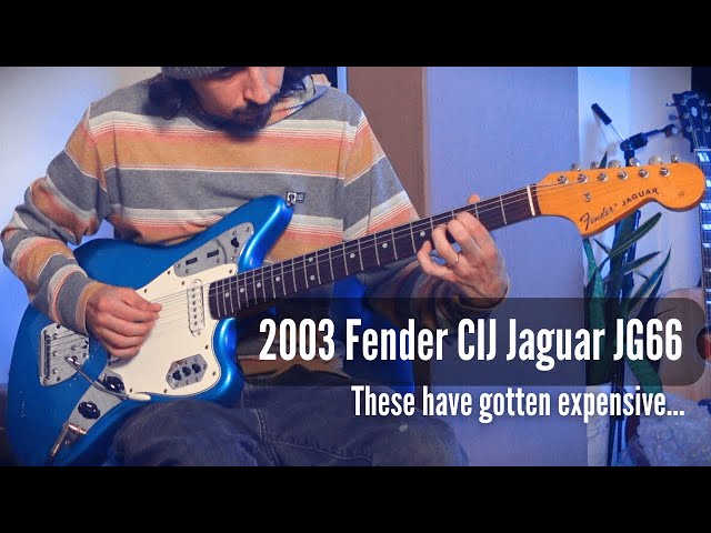 Fender Japan JG-66 - Unboxing and first impressions. - YouTube