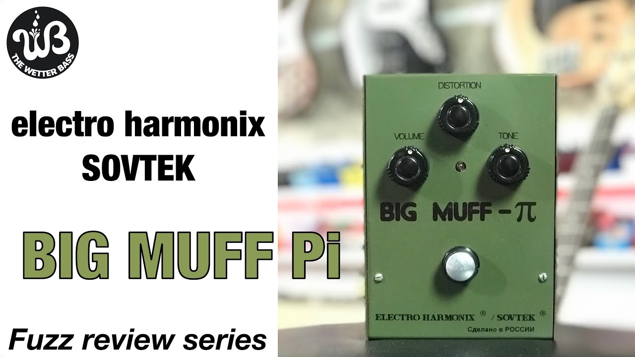The authentic Electro Harmonix Sovtek big muff Pi sounds AMAZING