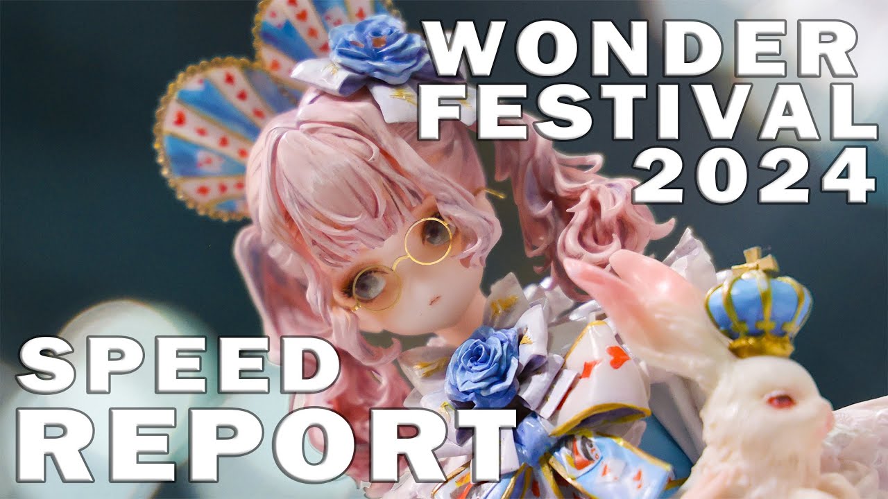 Report Japanese figures in Wonder Festival WF2024S English