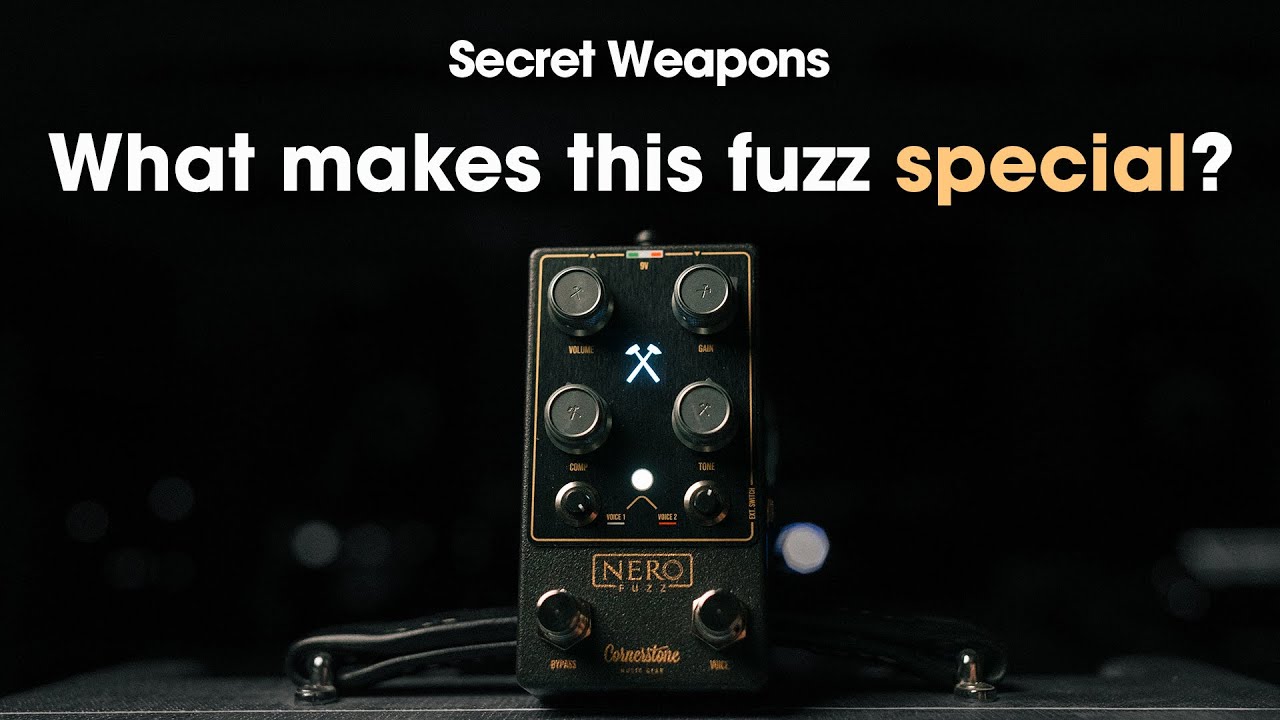 The Cornerstone Nero is fuzz with a twist | Secret Weapons Demo