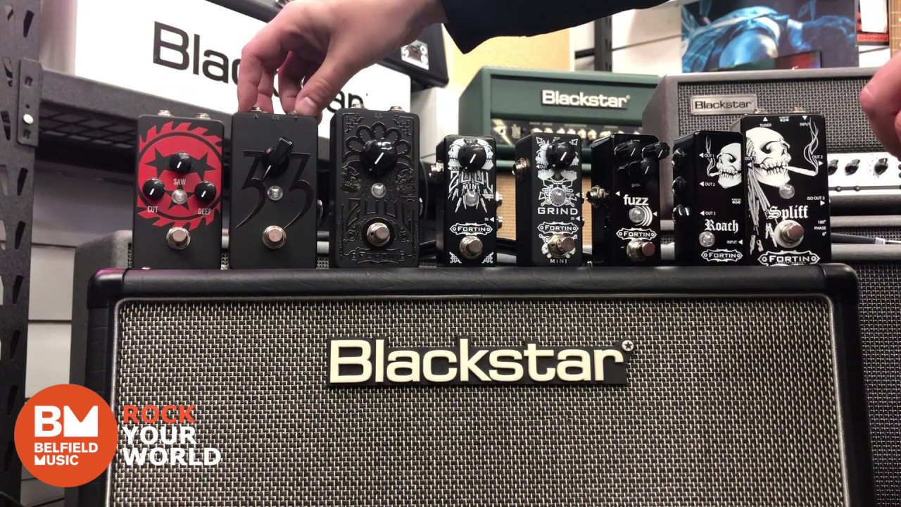 Fortin Amplification Pedals Overview & Demo w/ Tim @ Belfield