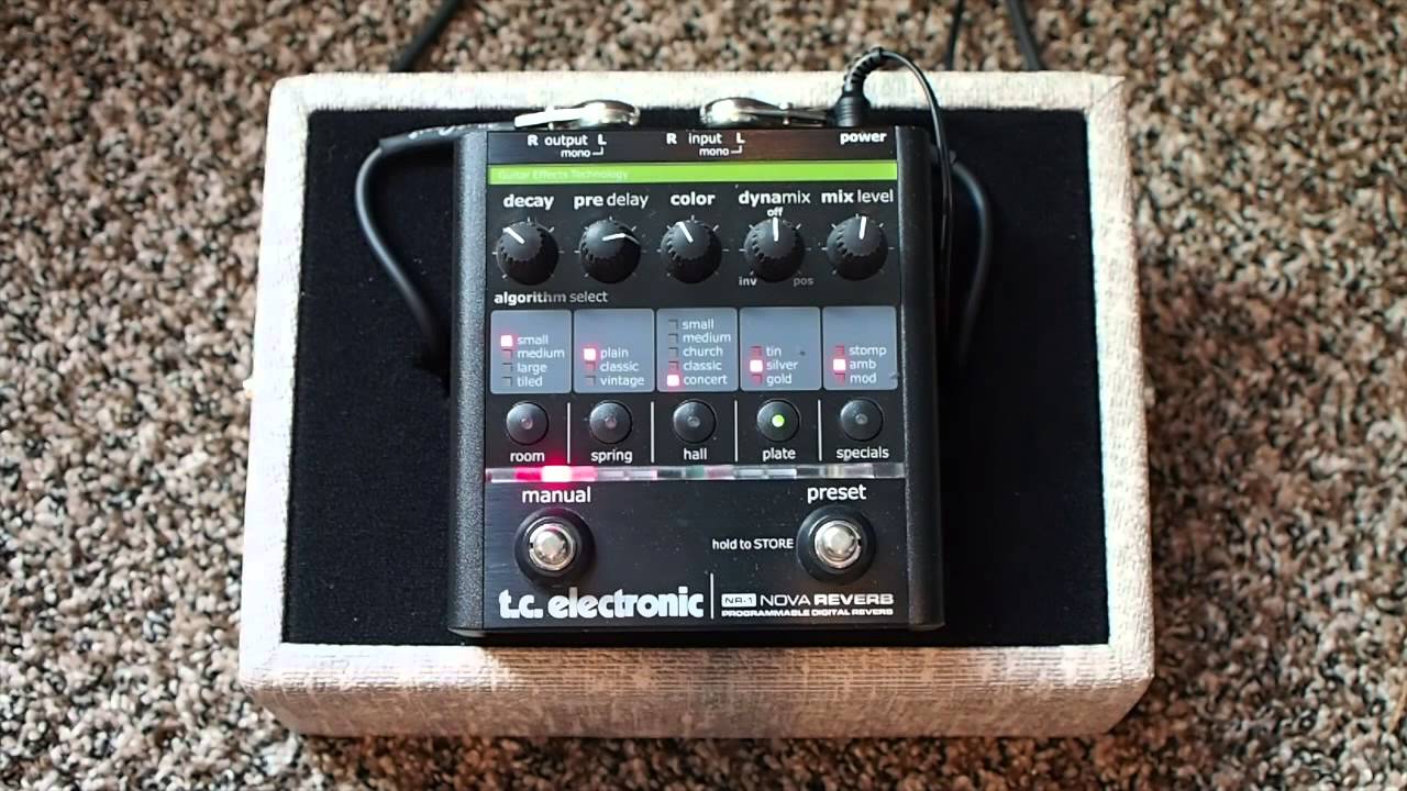 TC Electronic NR-1 Nova Reverb - Pedal of the Day