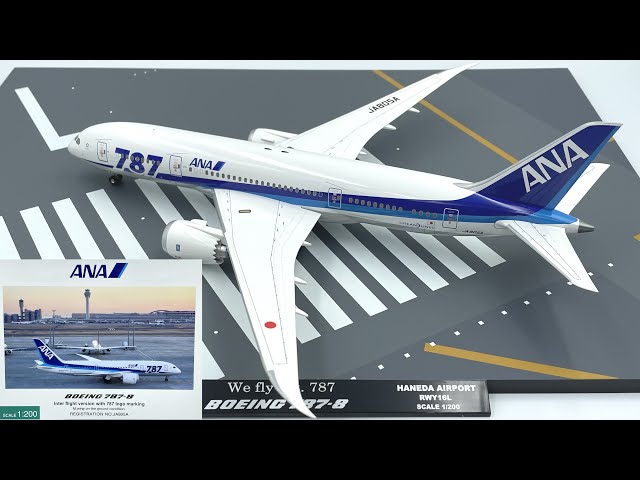 希少品 全日空商事 Boeing787-8 1/200 国際線仕様 IOJロゴ 希少品
