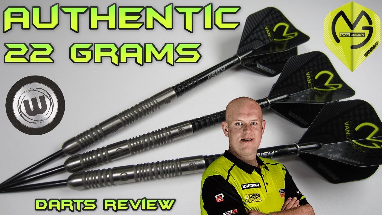 Winmau Michael van Gerwen Authentic 22g Darts Review - YouTube